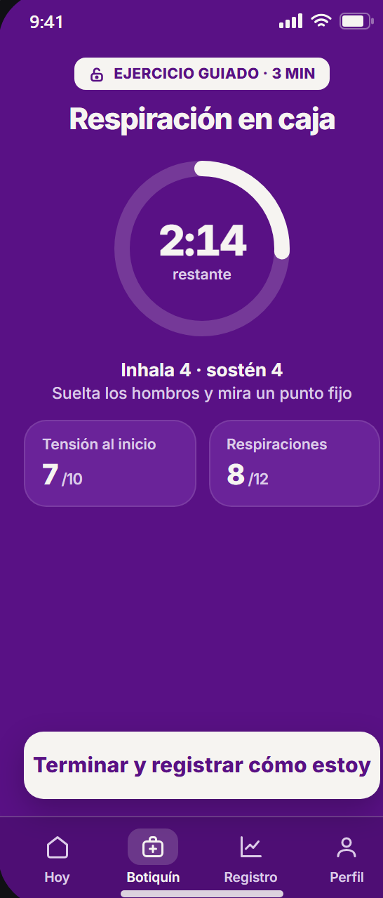 Vista previa del diseño: ejercicio guiado